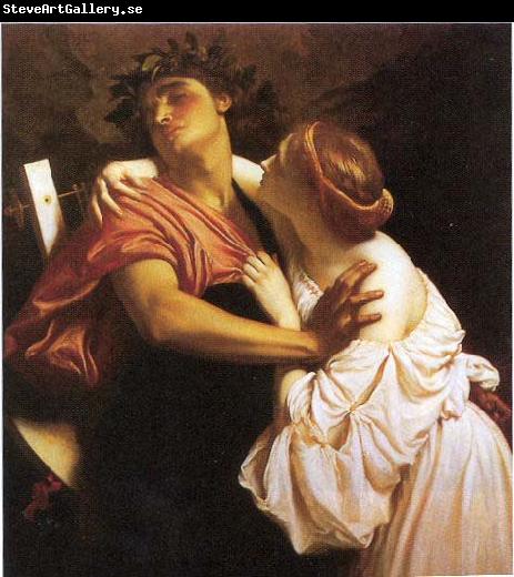 Lord Frederic Leighton Orpheus and Euridice